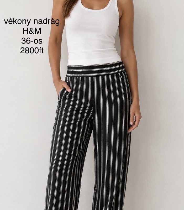 Vékony nadrág