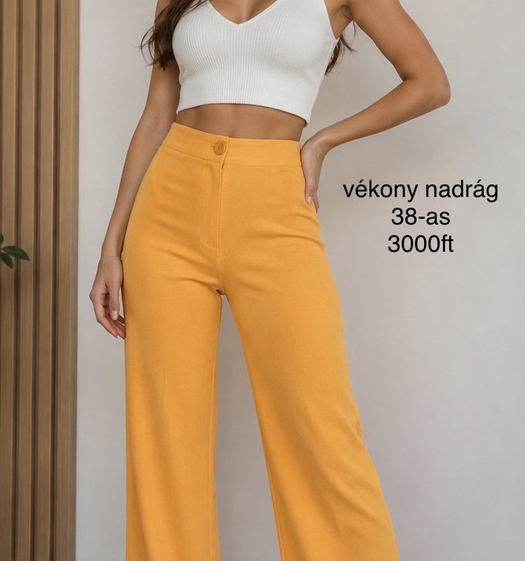Vékony nadrág