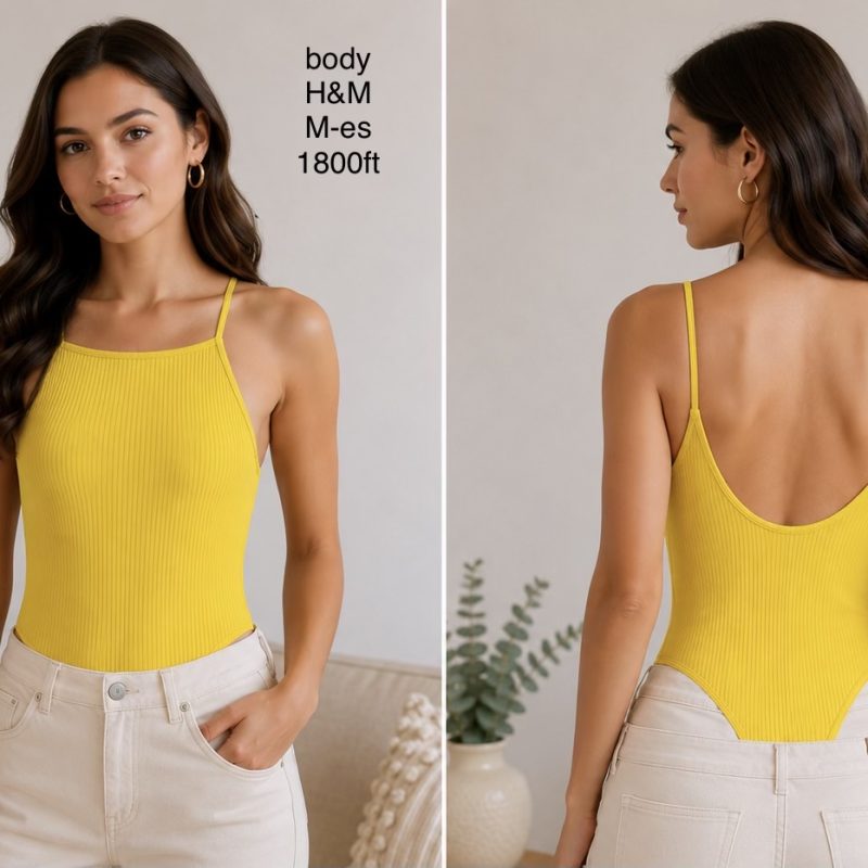 Hátán nyitott Body M-es méretben