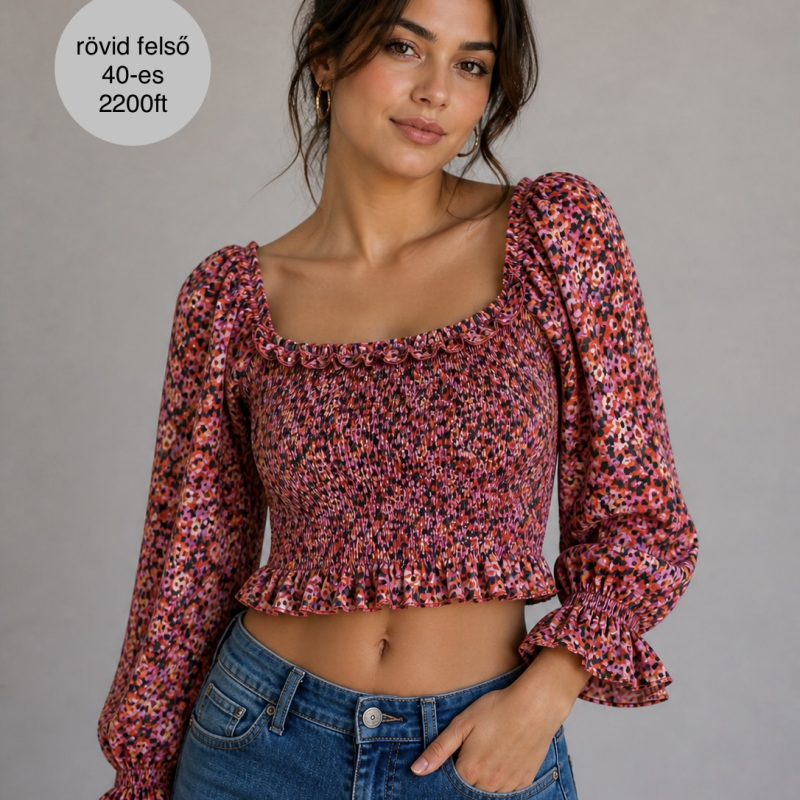 crop felső