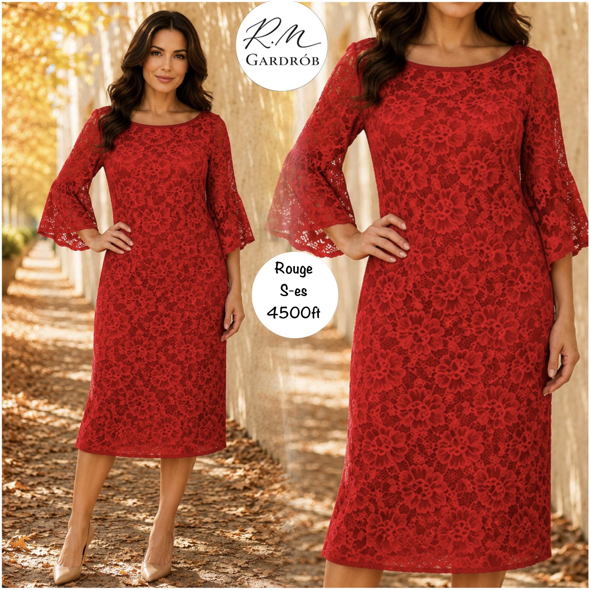Rouge ruha
